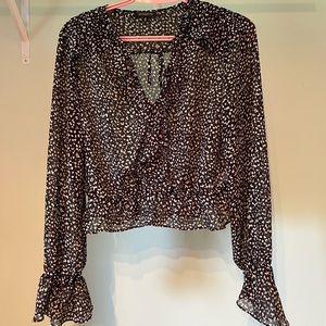 Blouse noir et blanche dynamite